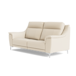 Nicoletti Carmen 3 Seater Sofa - 3 Seater Sofa CB — Feet: Shiny Metal / Torello PS Bianco 93, gallery image 3