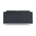 Nicoletti Carmen 3 Seater Sofa - 3 Seater Sofa CB — Feet: Shiny Metal / Torello PS Blu -S 81, gallery image 2