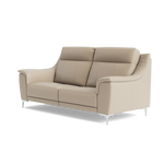 Nicoletti Carmen 3 Seater Sofa - 3 Seater Sofa CB — Feet: Shiny Metal / Torello PS Fango 352, gallery image 3