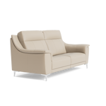 Nicoletti Carmen 3 Seater Sofa - 3 Seater Sofa CB — Feet: Shiny Metal / Torello PS Fango 352, gallery image 1