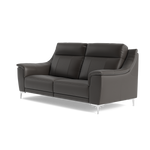 Nicoletti Carmen 3 Seater Sofa - 3 Seater Sofa CB — Feet: Shiny Metal / Torello PS Grigio Scuro 327, gallery image 3
