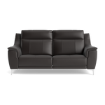 Nicoletti Carmen 3 Seater Sofa - 3 Seater Sofa CB 3 Seater Sofas Sterling Home 7 Feet: Shiny Metal Torello PS Chocol -S 91
