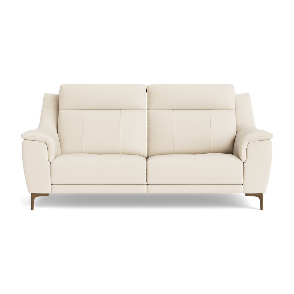 Nicoletti Carmen 3 Seater Sofa - 3 Seater Sofa CB 3 Seater Sofas Sterling Home 10 Feet: Graubraun Torello PS Bianco 93