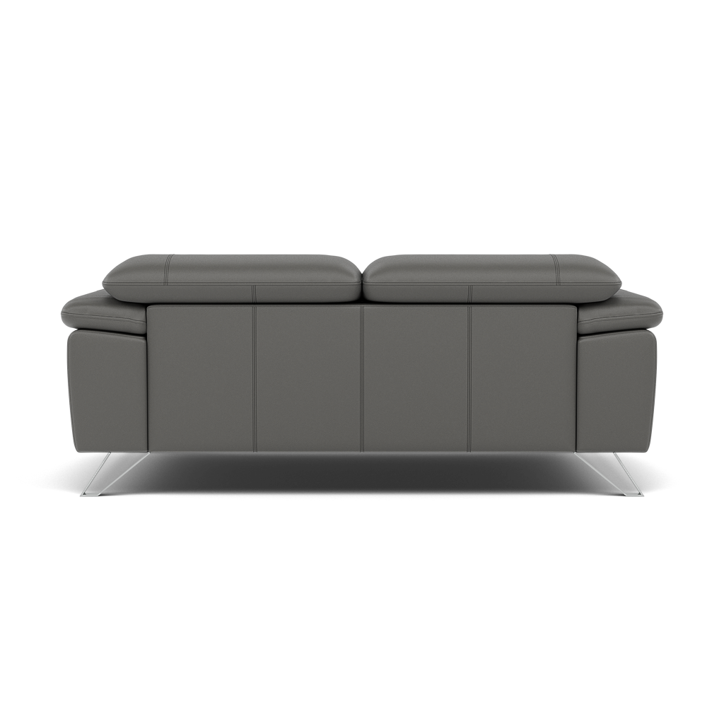 Nicoletti Puccini 2 Seater Sofa - 2 Seater Sofa CB — Torello Grigio (Grey) 329, gallery image 2