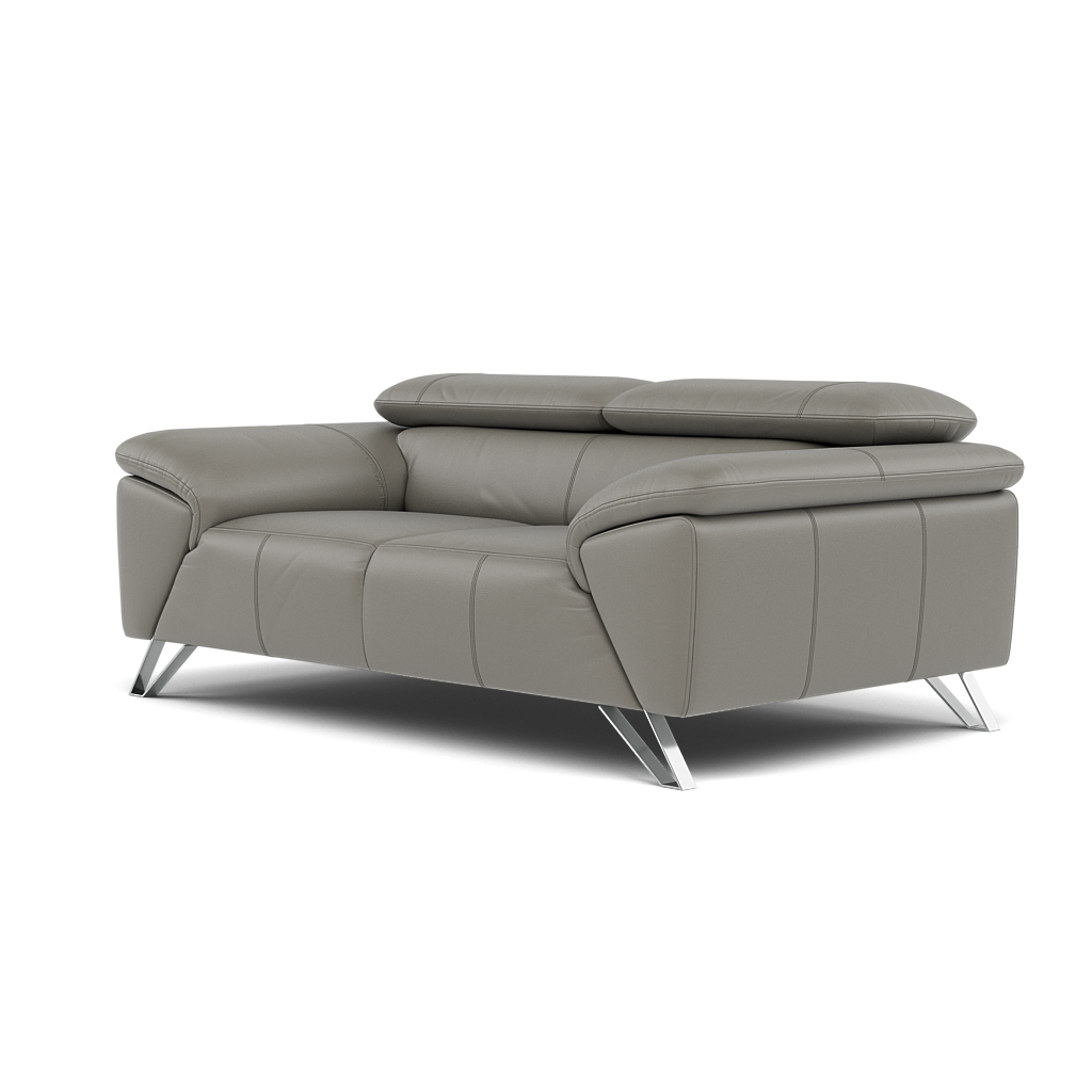 Nicoletti Puccini 2 Seater Sofa - 2 Seater Sofa CB — Torello Iron 364, gallery image 3