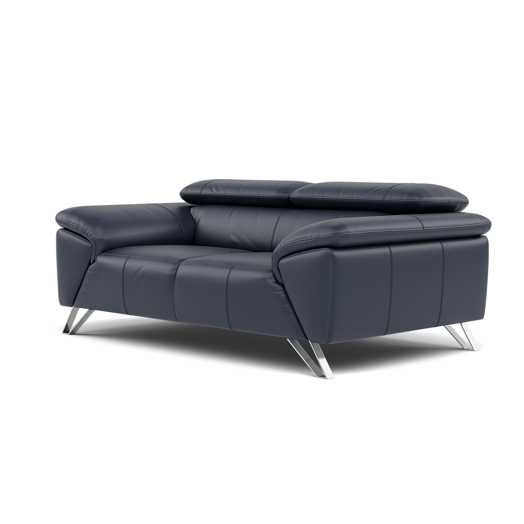 Nicoletti Puccini 2 Seater Sofa - 2 Seater Sofa CK — Dali Blu 1520, gallery image 3