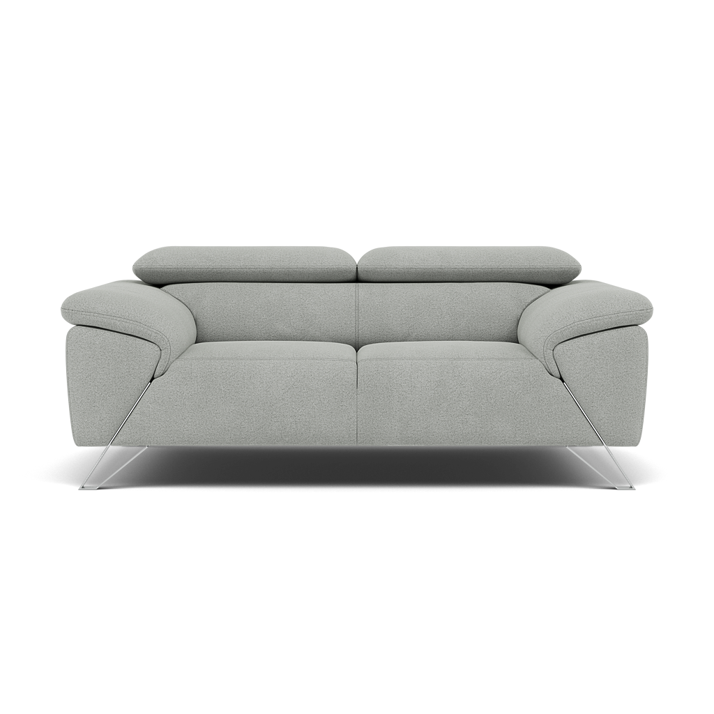 Nicoletti Puccini 2 Seater Sofa - 2 Seater Sofa NA 2 Seater Sofas Sterling Home 1 Fuente FR Ash