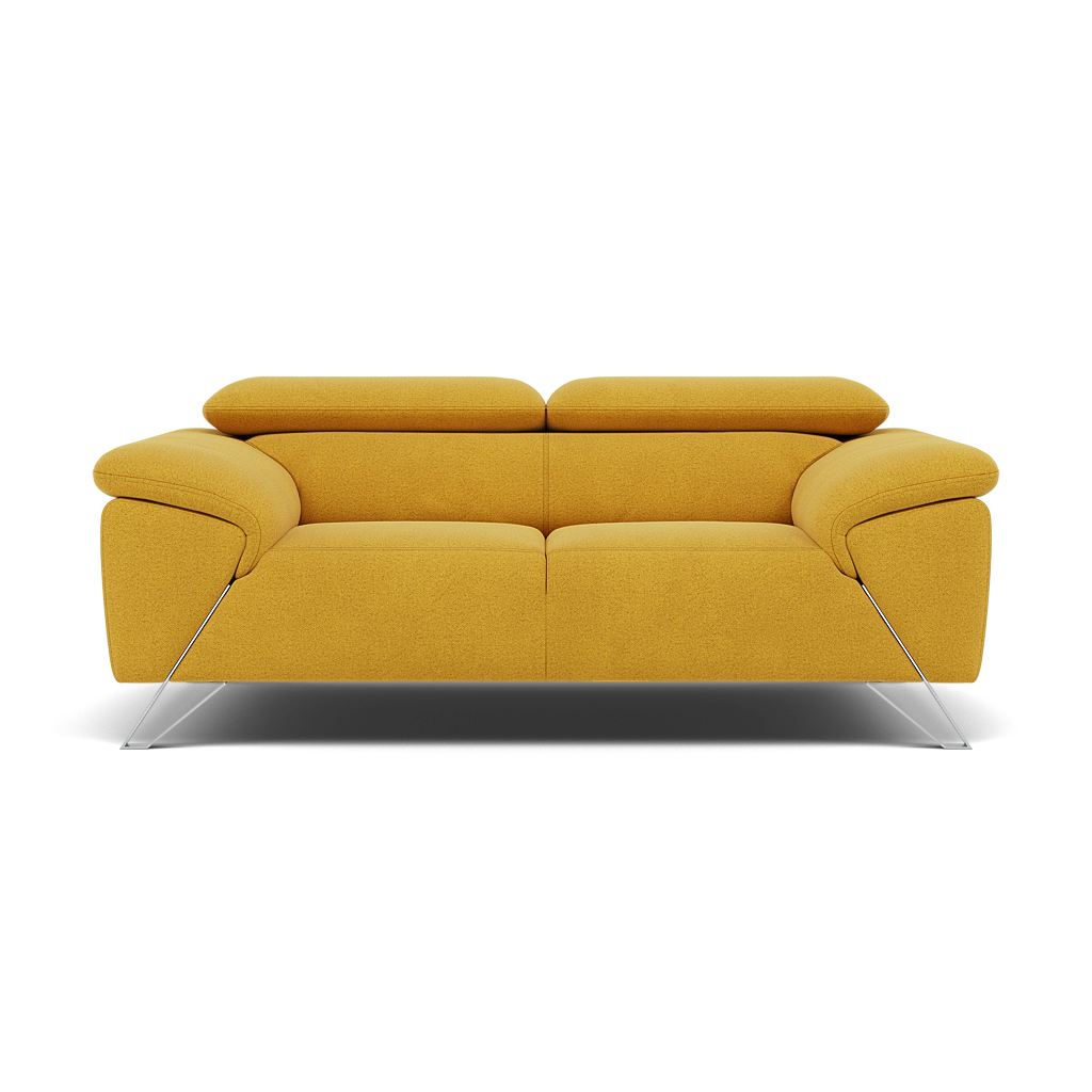 Nicoletti Puccini 2 Seater Sofa - 2 Seater Sofa NA 2 Seater Sofas Sterling Home 4 Fuente FR Mostaza