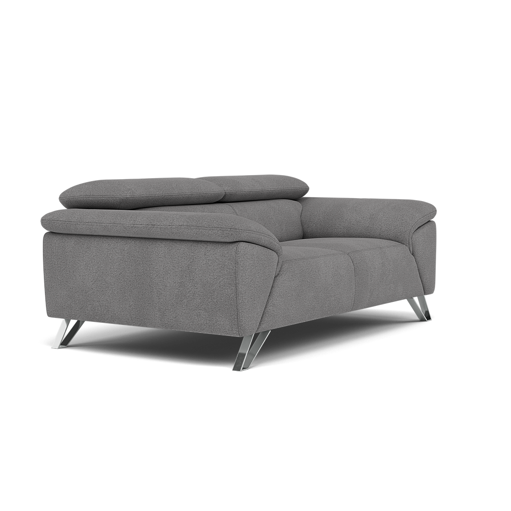Nicoletti Puccini 2 Seater Sofa - 2 Seater Sofa NA — Fuente FR Anthracite, gallery image 1