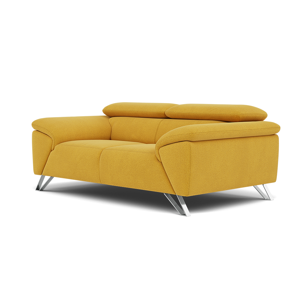 Nicoletti Puccini 2 Seater Sofa - 2 Seater Sofa NA — Fuente FR Mostaza, gallery image 3