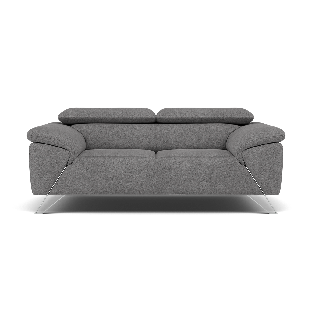 Nicoletti Puccini 2 Seater Sofa - 2 Seater Sofa NA 2 Seater Sofas Sterling Home 9 Fuente FR Anthracite