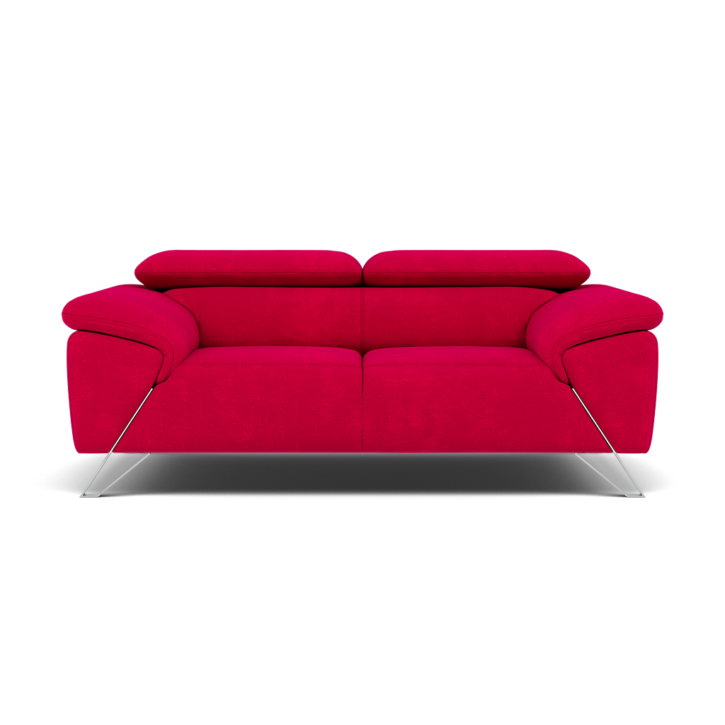 Nicoletti Puccini 2 Seater Sofa - 2 Seater Sofa NC 2 Seater Sofas Sterling Home 6 Selma FR Rosso V.3935