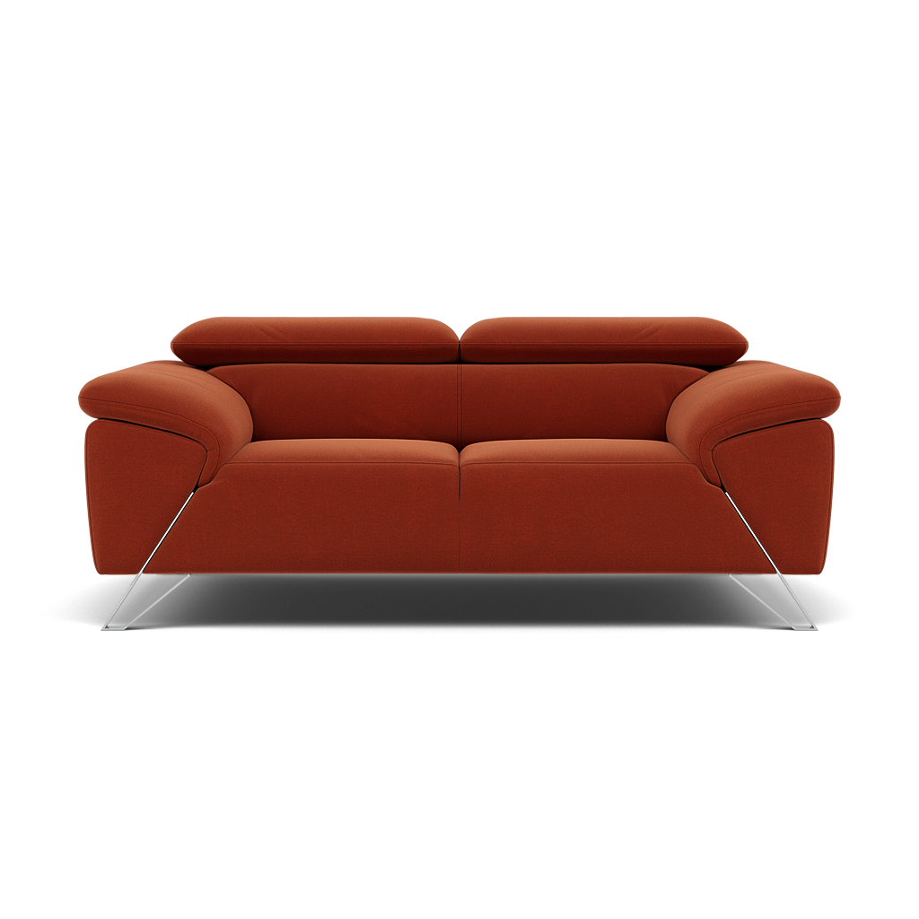 Nicoletti Puccini 2 Seater Sofa - 2 Seater Sofa NC 2 Seater Sofas Sterling Home 3 Selma FR Mattone V.3925