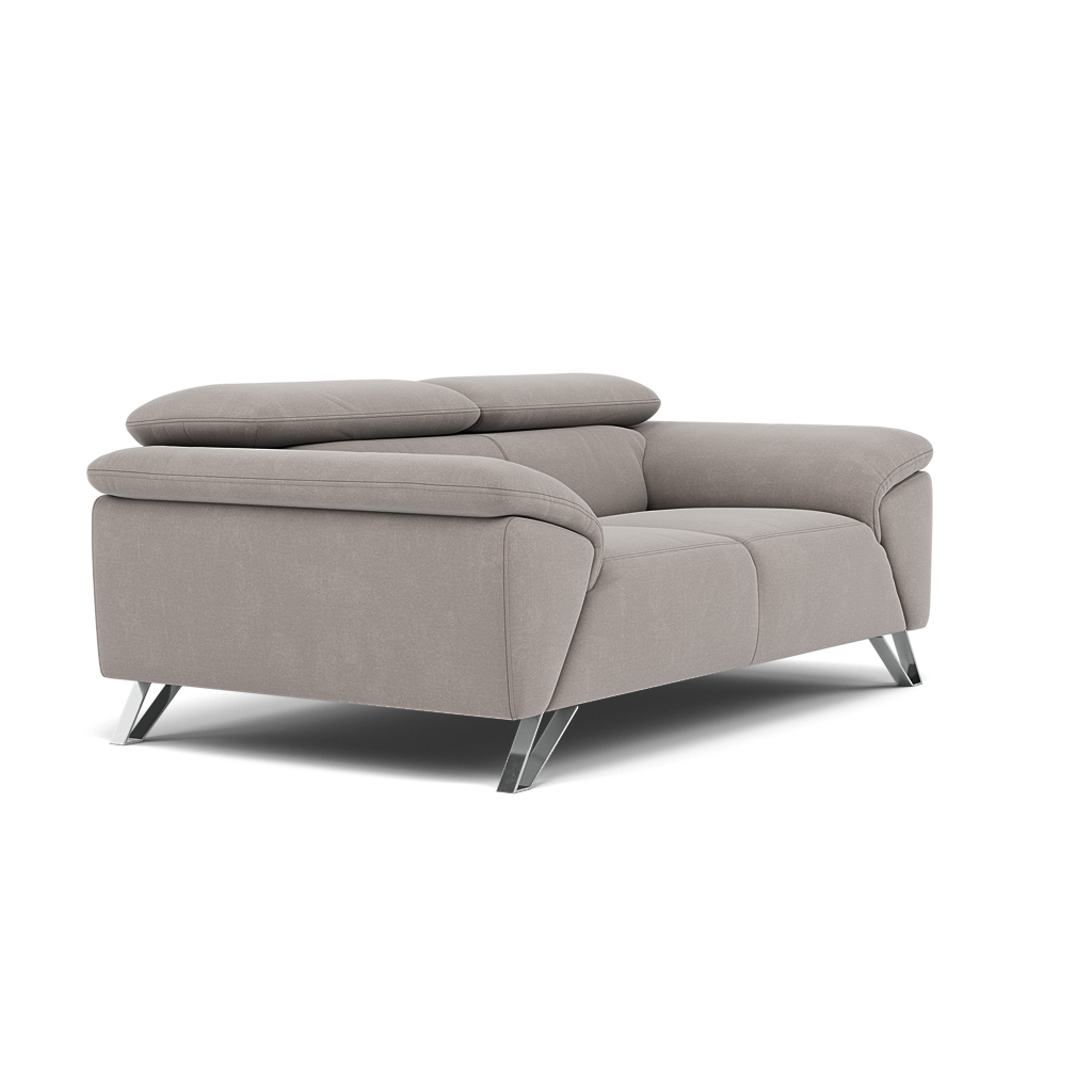 Nicoletti Puccini 2 Seater Sofa - 2 Seater Sofa NC — Selma FR Grigio V.3938, gallery image 1