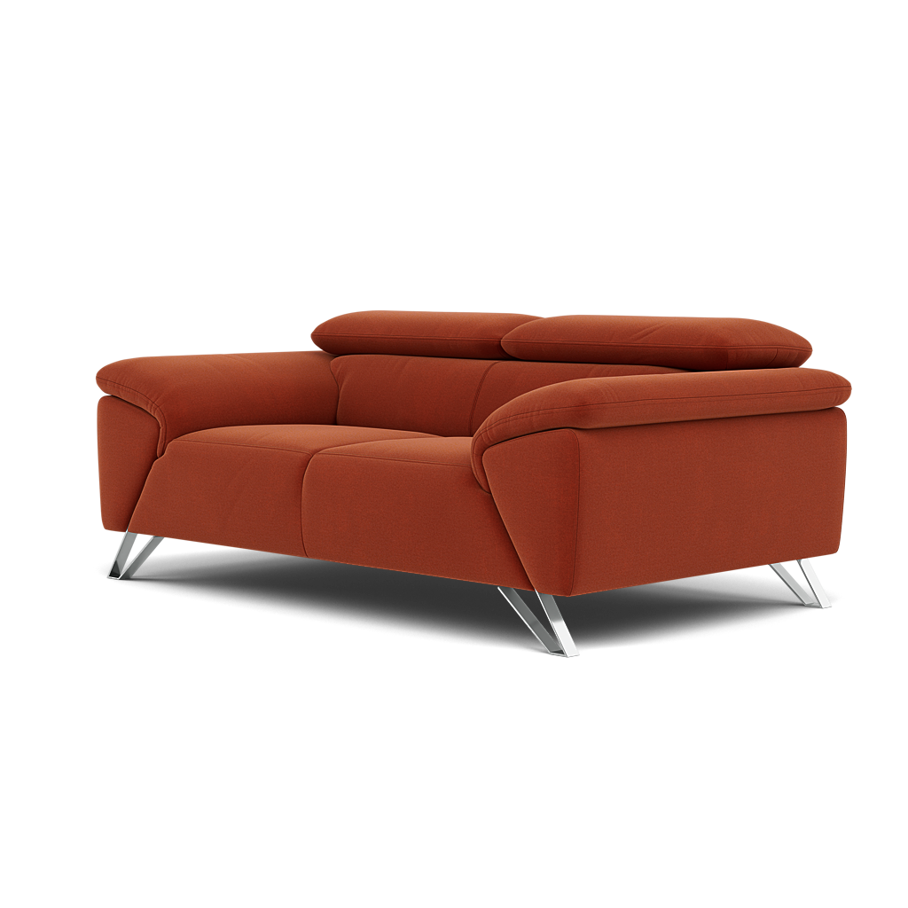 Nicoletti Puccini 2 Seater Sofa - 2 Seater Sofa NC — Selma FR Mattone V.3925, gallery image 3