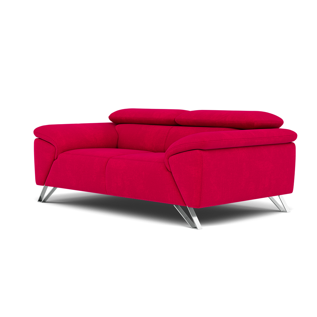 Nicoletti Puccini 2 Seater Sofa - 2 Seater Sofa NC — Selma FR Rosso V.3935, gallery image 3