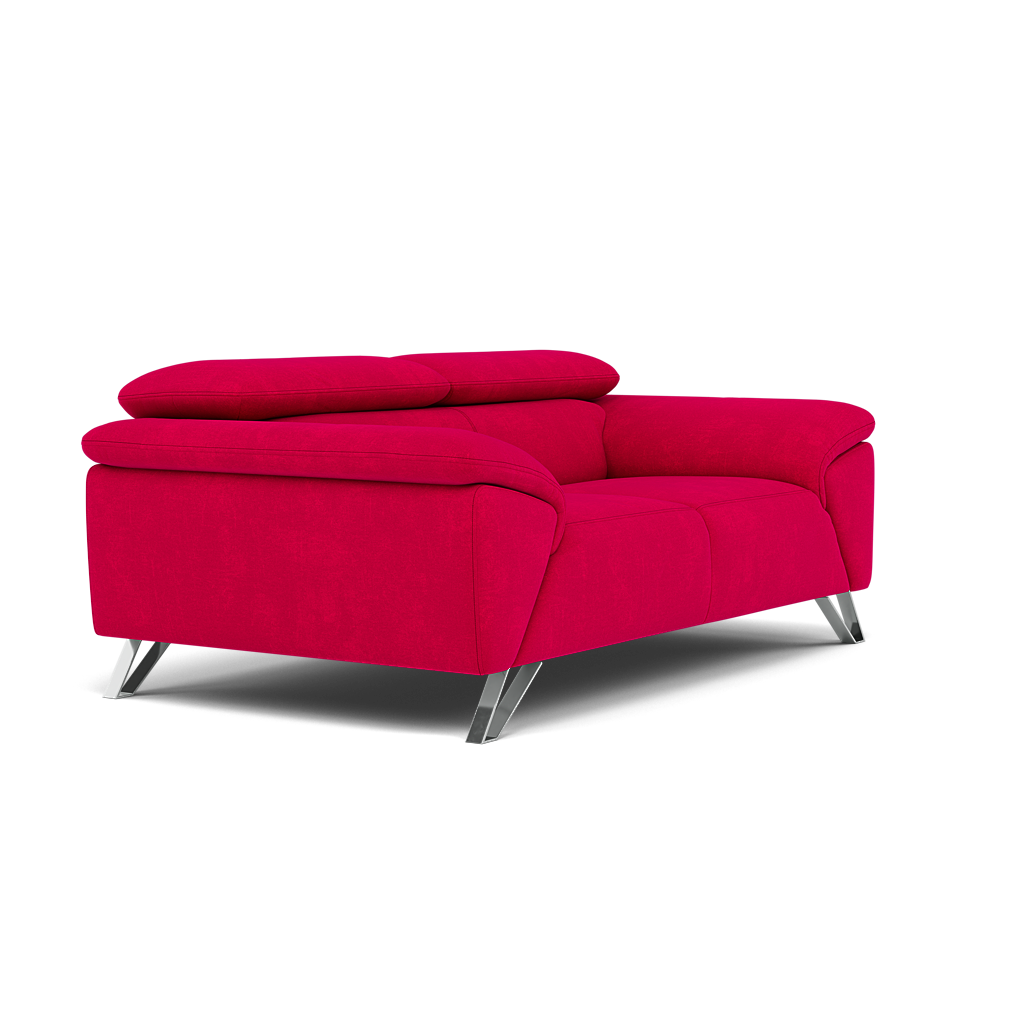 Nicoletti Puccini 2 Seater Sofa - 2 Seater Sofa NC — Selma FR Rosso V.3935, gallery image 1