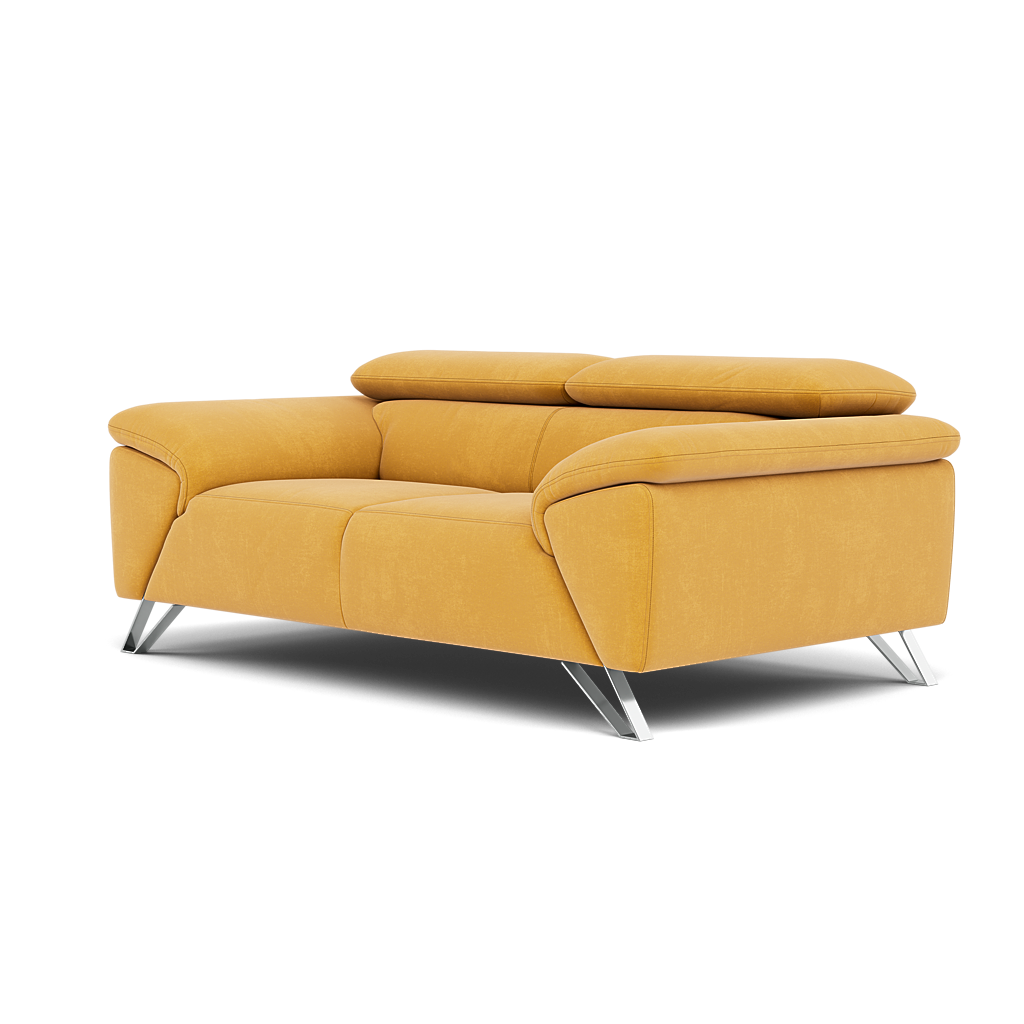 Nicoletti Puccini 2 Seater Sofa - 2 Seater Sofa ND — Flambe 4310-26 Ocra, gallery image 3