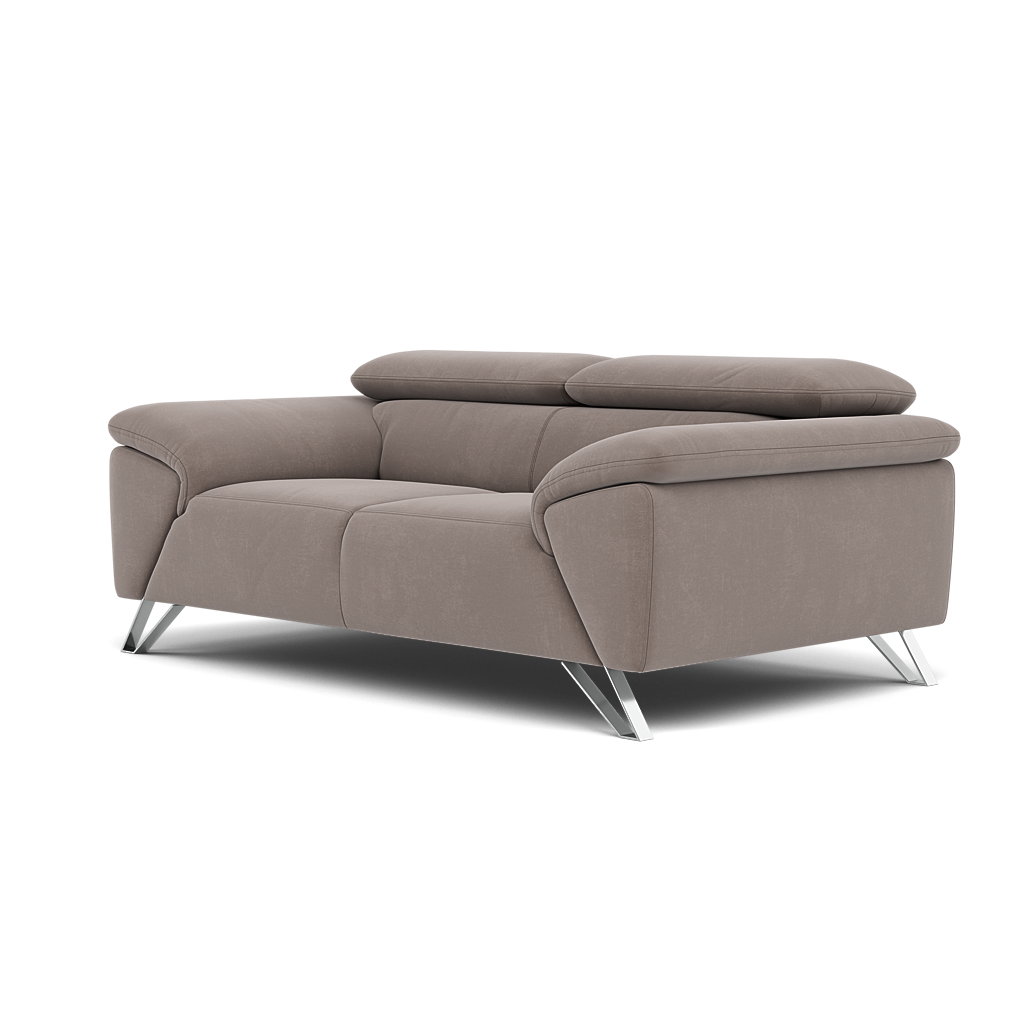 Nicoletti Puccini 2 Seater Sofa - 2 Seater Sofa ND — Flambe 4310-35 Tortora, gallery image 3