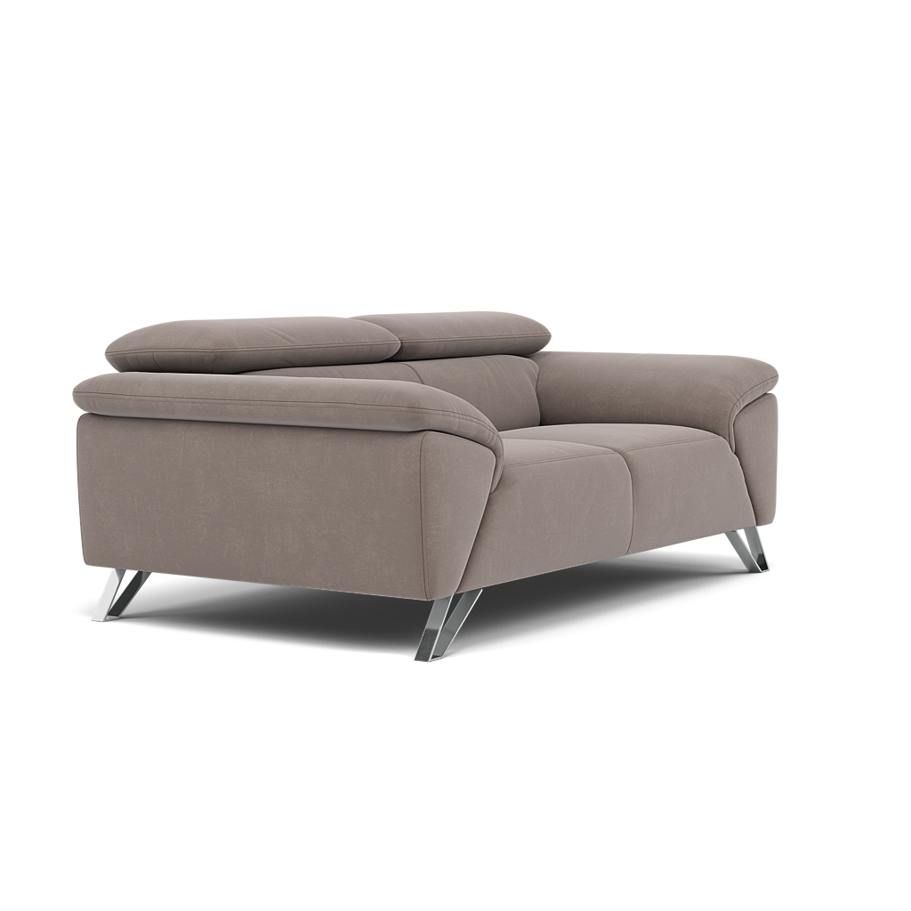 Nicoletti Puccini 2 Seater Sofa - 2 Seater Sofa ND — Flambe 4310-35 Tortora, gallery image 1