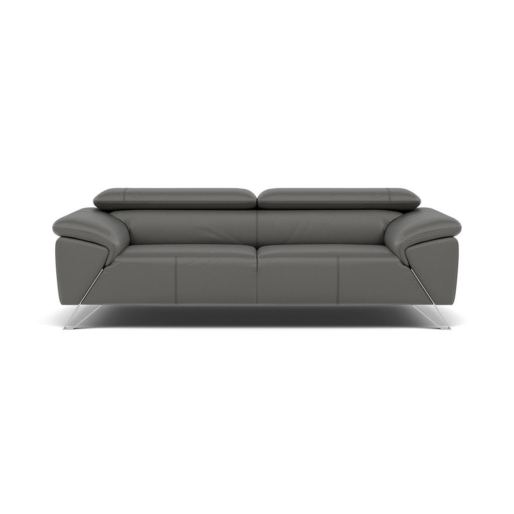 Nicoletti Puccini 3 Seater Sofa - 3 Seater Sofa CB 3 Seater Sofas Sterling Home 1 Torello Grigio (Grey) 329
