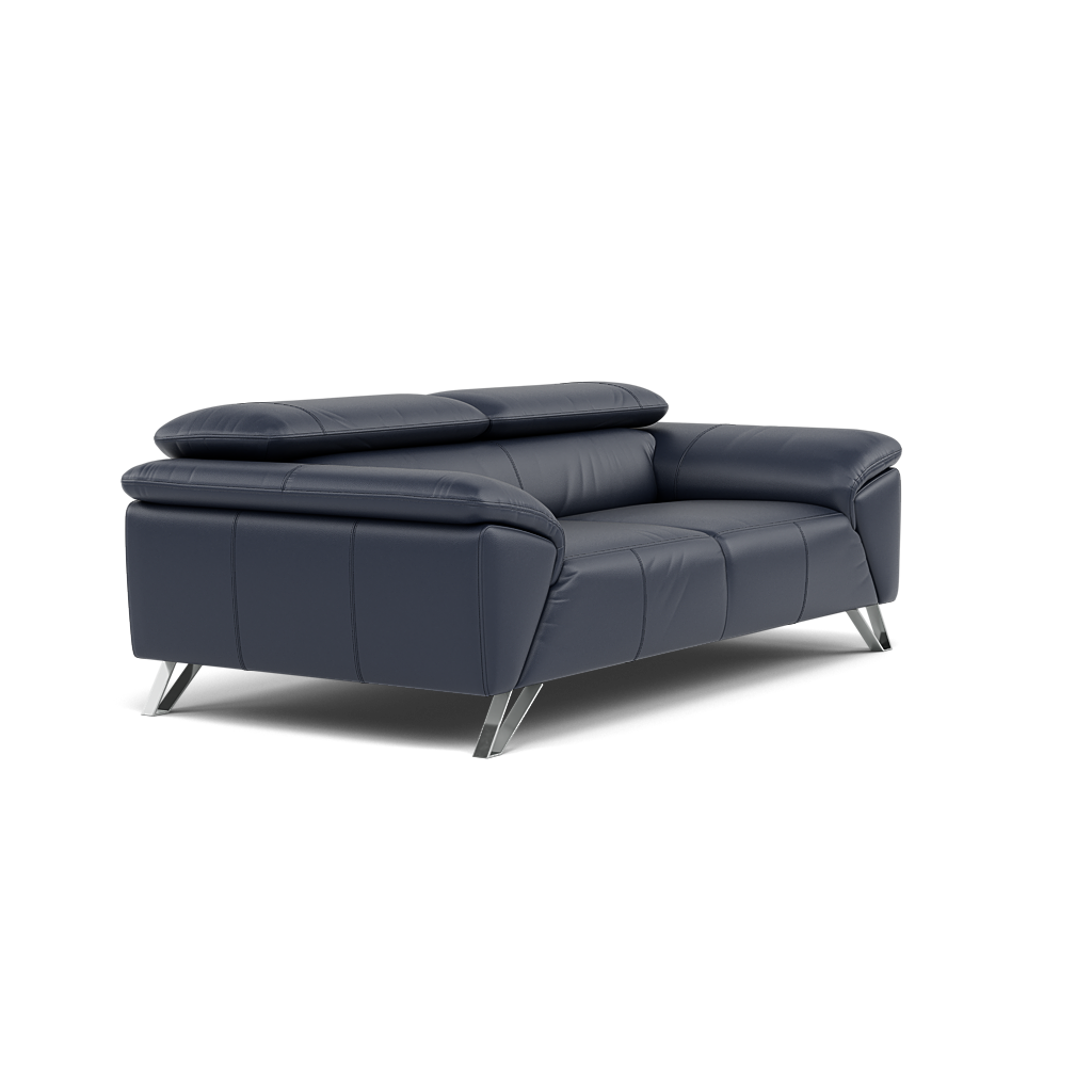 Nicoletti Puccini 3 Seater Sofa - 3 Seater Sofa CK — Dali Blu 1520, gallery image 1