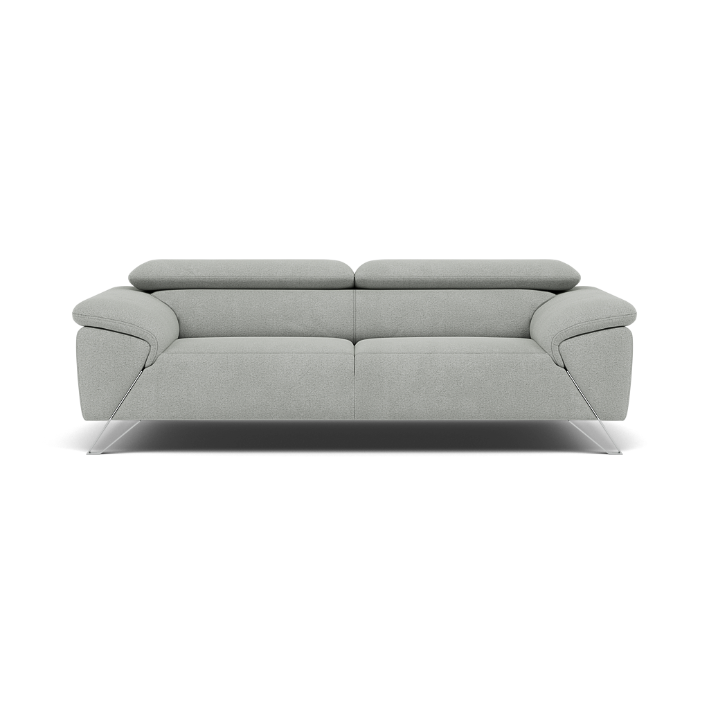 Nicoletti Puccini 3 Seater Sofa - 3 Seater Sofa NA 3 Seater Sofas Sterling Home 1 Fuente FR Ash