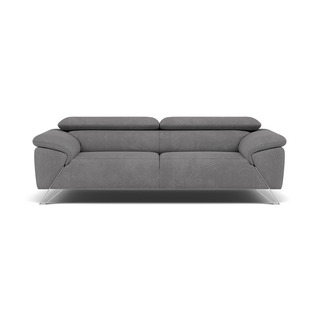 Nicoletti Puccini 3 Seater Sofa - 3 Seater Sofa NA 3 Seater Sofas Sterling Home 9 Fuente FR Anthracite