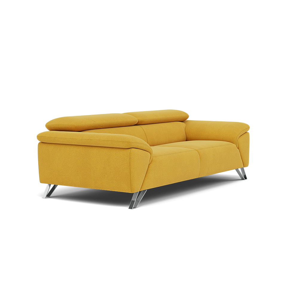 Nicoletti Puccini 3 Seater Sofa - 3 Seater Sofa NA — Fuente FR Mostaza, gallery image 1