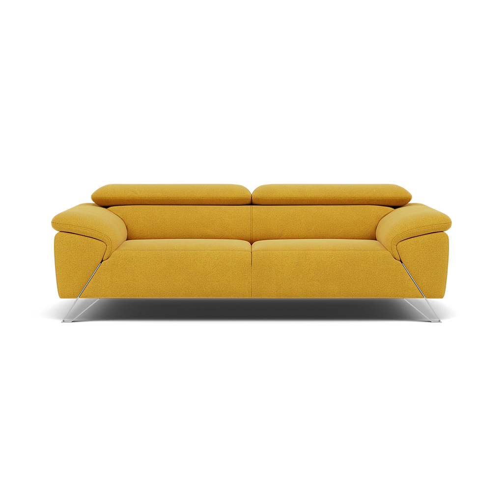 Nicoletti Puccini 3 Seater Sofa - 3 Seater Sofa NA 3 Seater Sofas Sterling Home 4 Fuente FR Mostaza