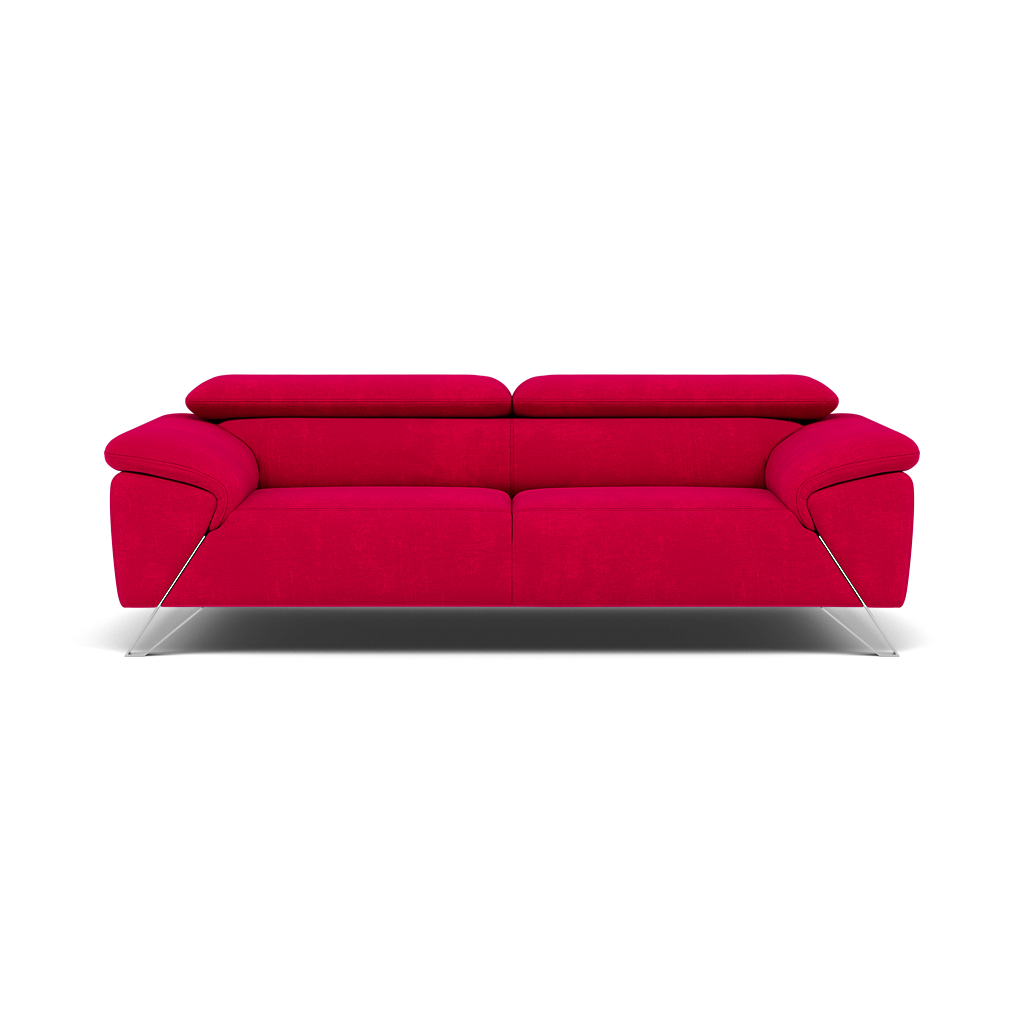 Nicoletti Puccini 3 Seater Sofa - 3 Seater Sofa NC 3 Seater Sofas Sterling Home 6 Selma FR Rosso V.3935