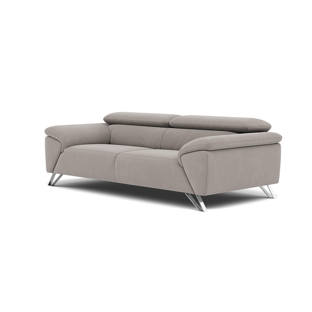 Nicoletti Puccini 3 Seater Sofa - 3 Seater Sofa NC — Selma FR Grigio V.3938, gallery image 3