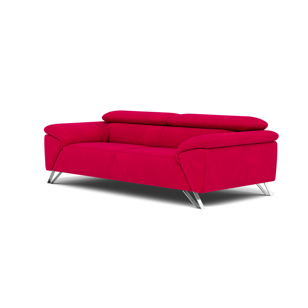 Nicoletti Puccini 3 Seater Sofa - 3 Seater Sofa NC — Selma FR Rosso V.3935, gallery image 3