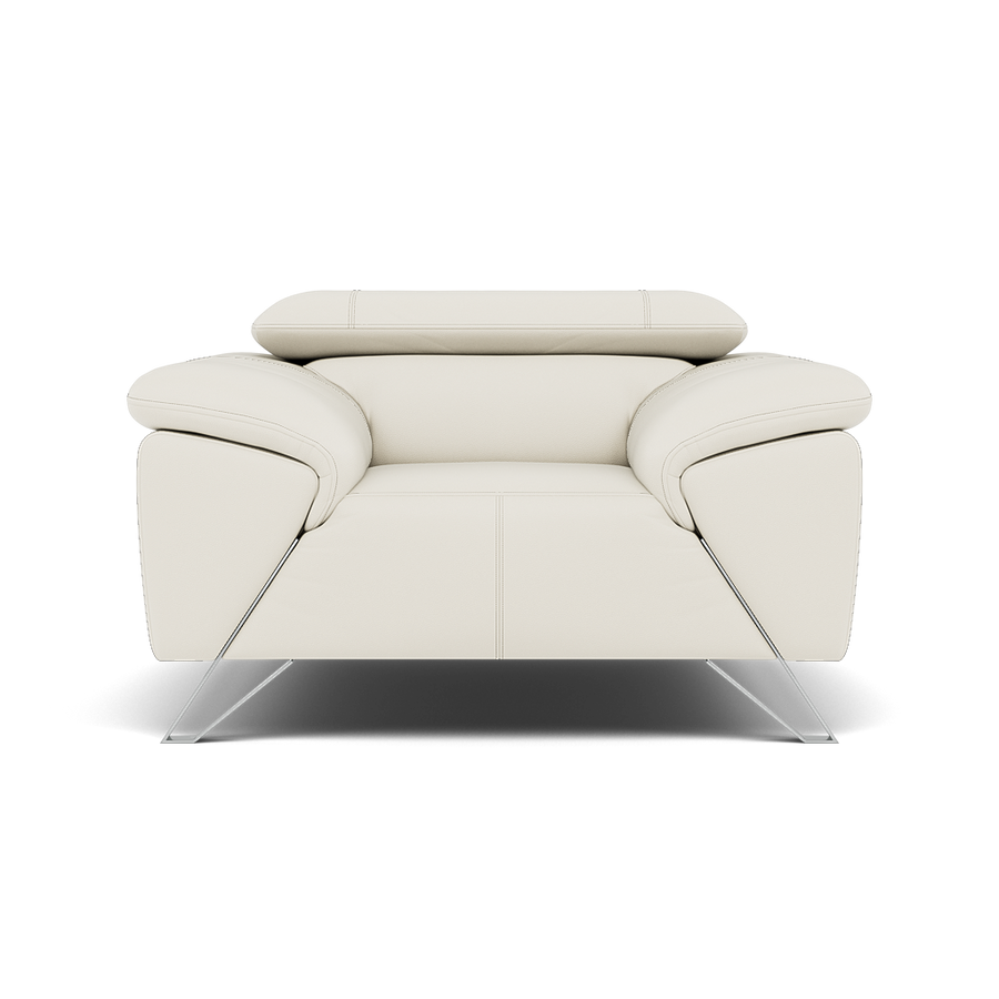 Nicoletti Puccini Armchair - Armchair BS Armchairs Sterling Home Torello Bianco Ottico C 1