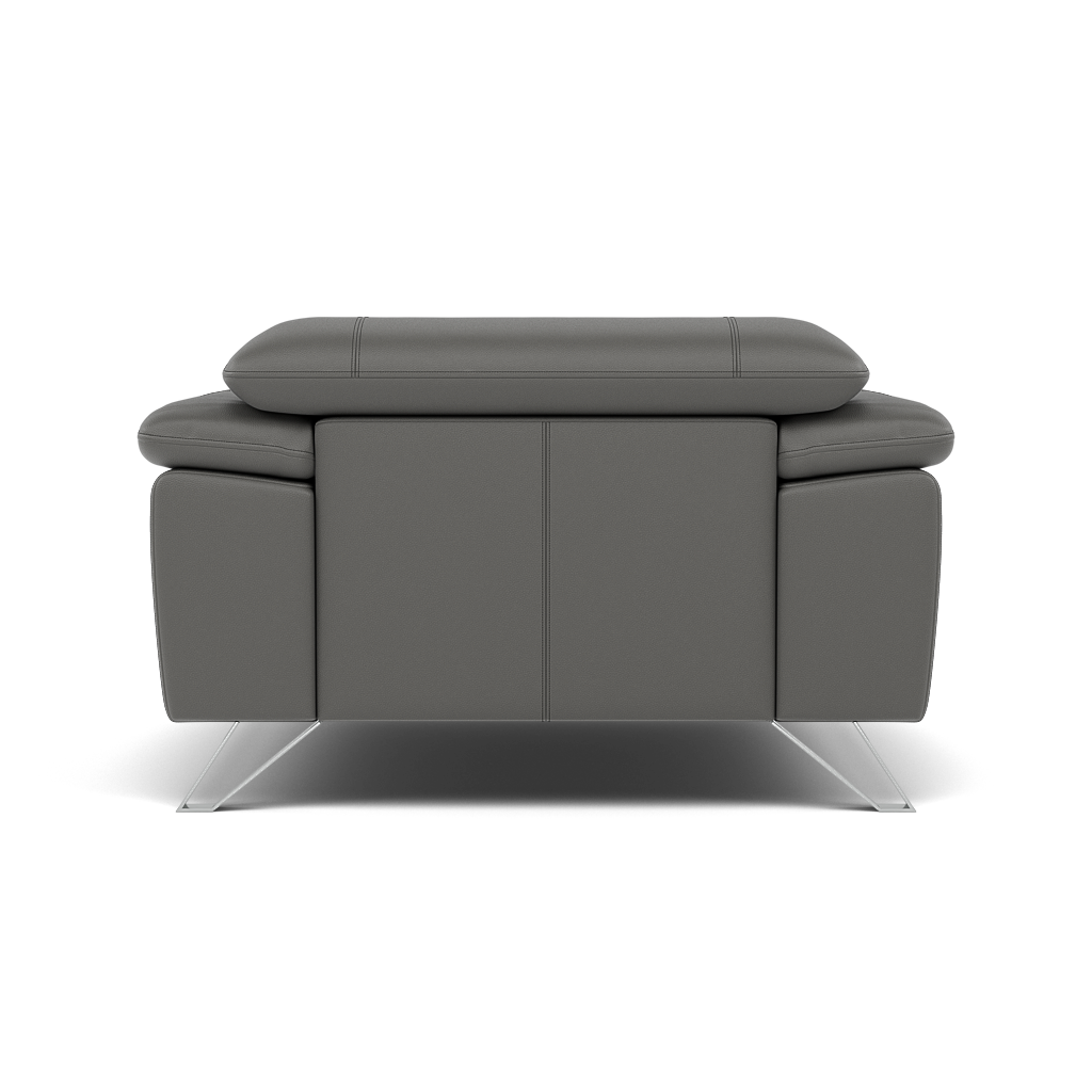 Nicoletti Puccini Armchair - Armchair CB — Torello Grigio (Grey) 329, gallery image 2