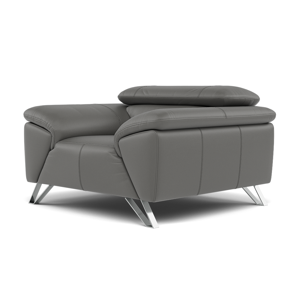 Nicoletti Puccini Armchair - Armchair CB — Torello Grigio (Grey) 329, gallery image 3