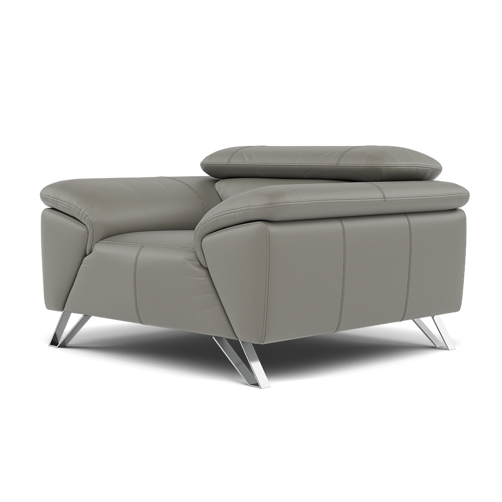 Nicoletti Puccini Armchair - Armchair CB — Torello Iron 364, gallery image 3