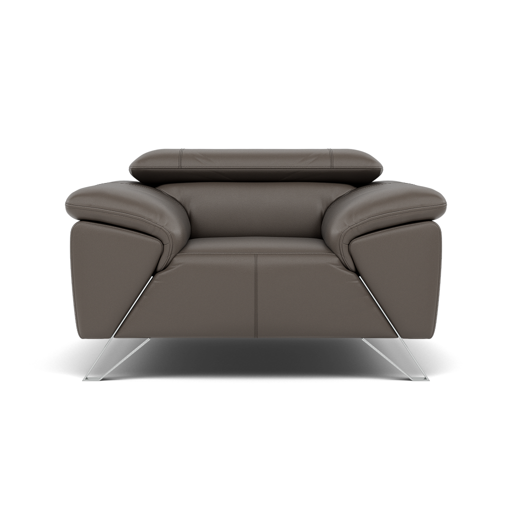 Nicoletti Puccini Armchair - Armchair CK Sterling Home 6 Botero Visone 2150