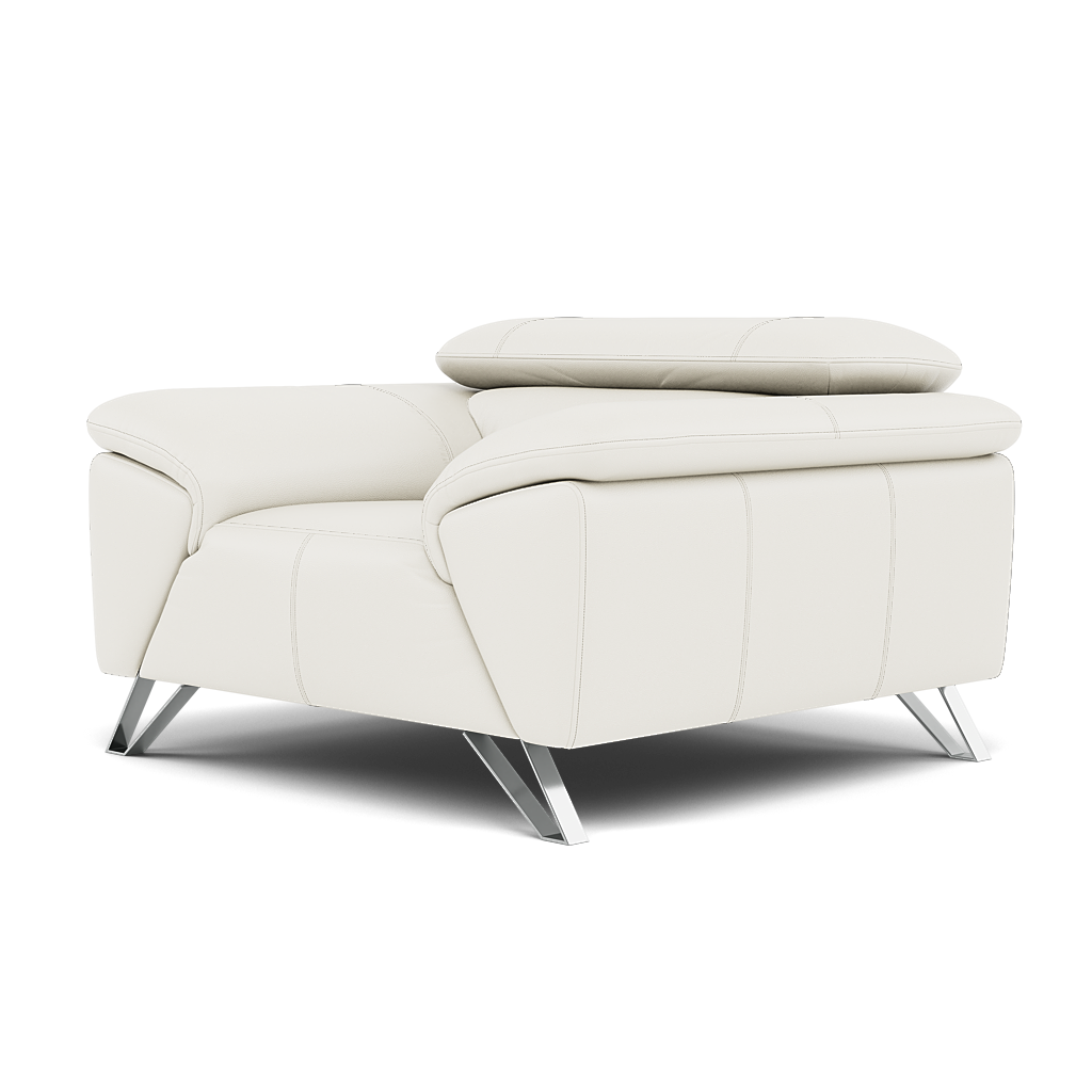Nicoletti Puccini Armchair - Armchair CK — Dali Bianco 1515, gallery image 3