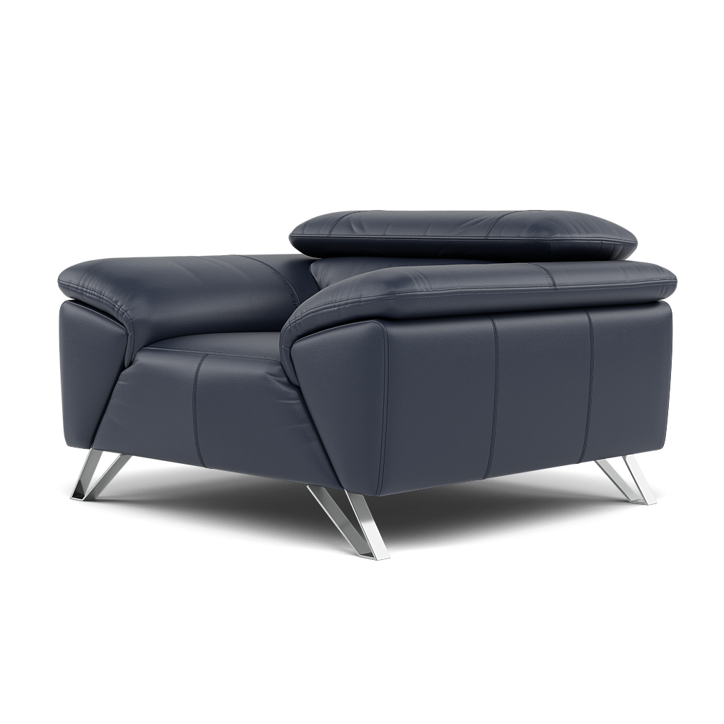 Nicoletti Puccini Armchair - Armchair CK — Dali Blu 1520, gallery image 3