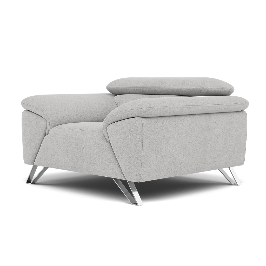 Nicoletti Puccini Armchair - Armchair NA — Fuente FR Cement, gallery image 3