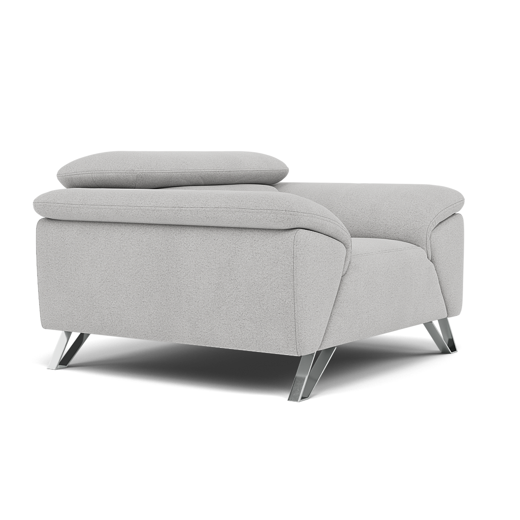 Nicoletti Puccini Armchair - Armchair NA — Fuente FR Cement, gallery image 1
