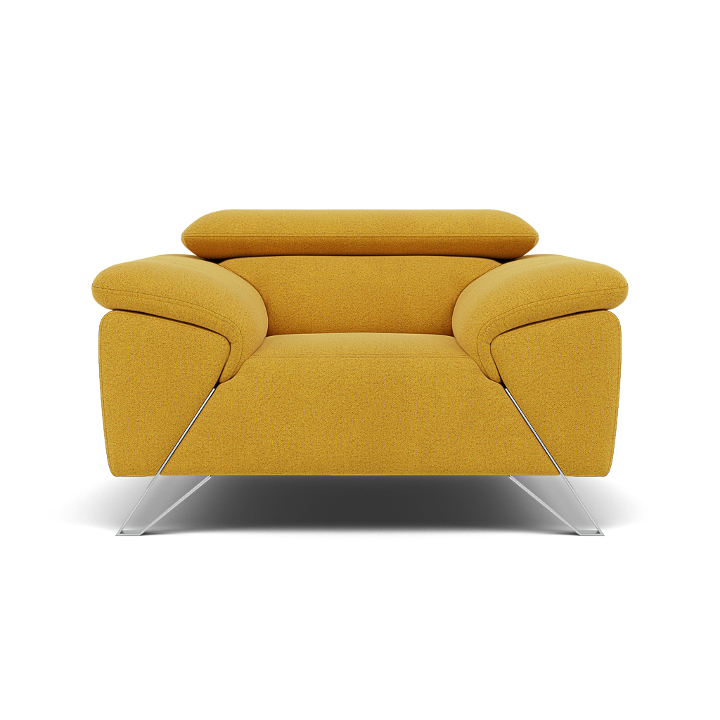 Nicoletti Puccini Armchair - Armchair NA Sterling Home 4 Fuente FR Mostaza