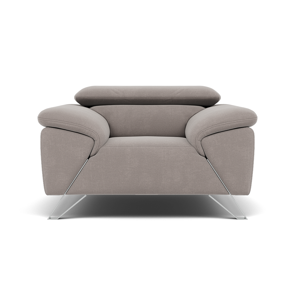 Nicoletti Puccini Armchair - Armchair NC Sterling Home 1 Selma FR Grigio V.3938