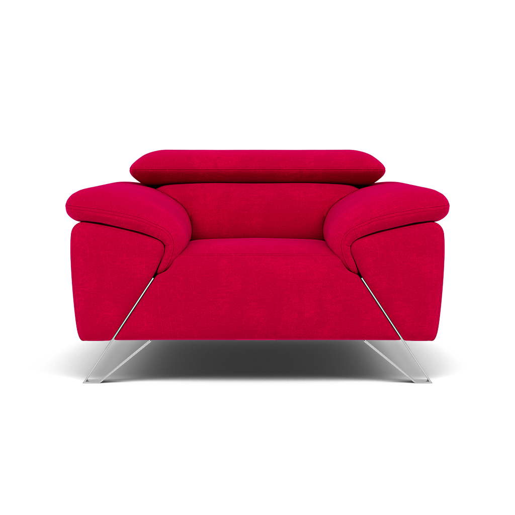 Nicoletti Puccini Armchair - Armchair NC Sterling Home 6 Selma FR Rosso V.3935