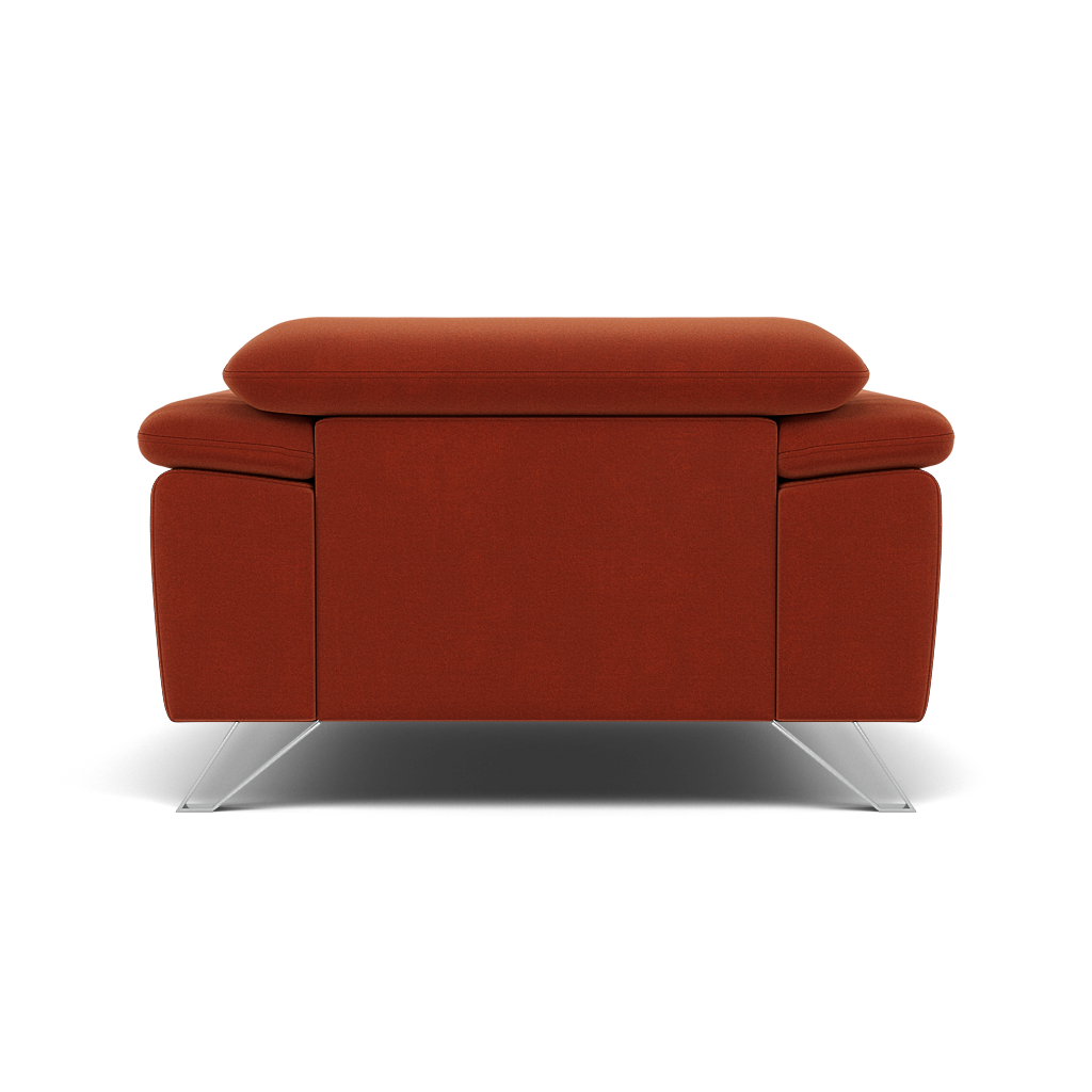 Nicoletti Puccini Armchair - Armchair NC — Selma FR Mattone V.3925, gallery image 2