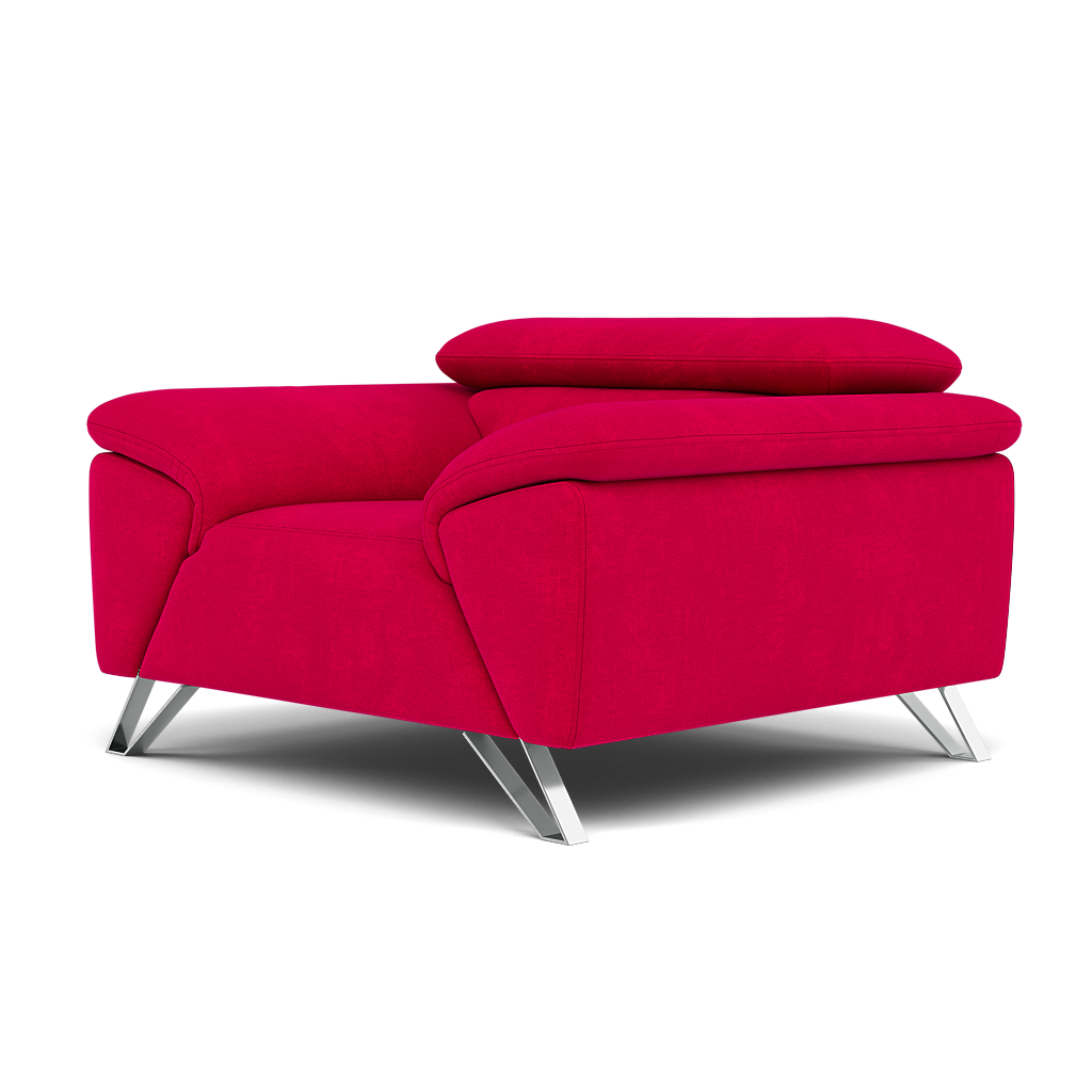 Nicoletti Puccini Armchair - Armchair NC — Selma FR Rosso V.3935, gallery image 3