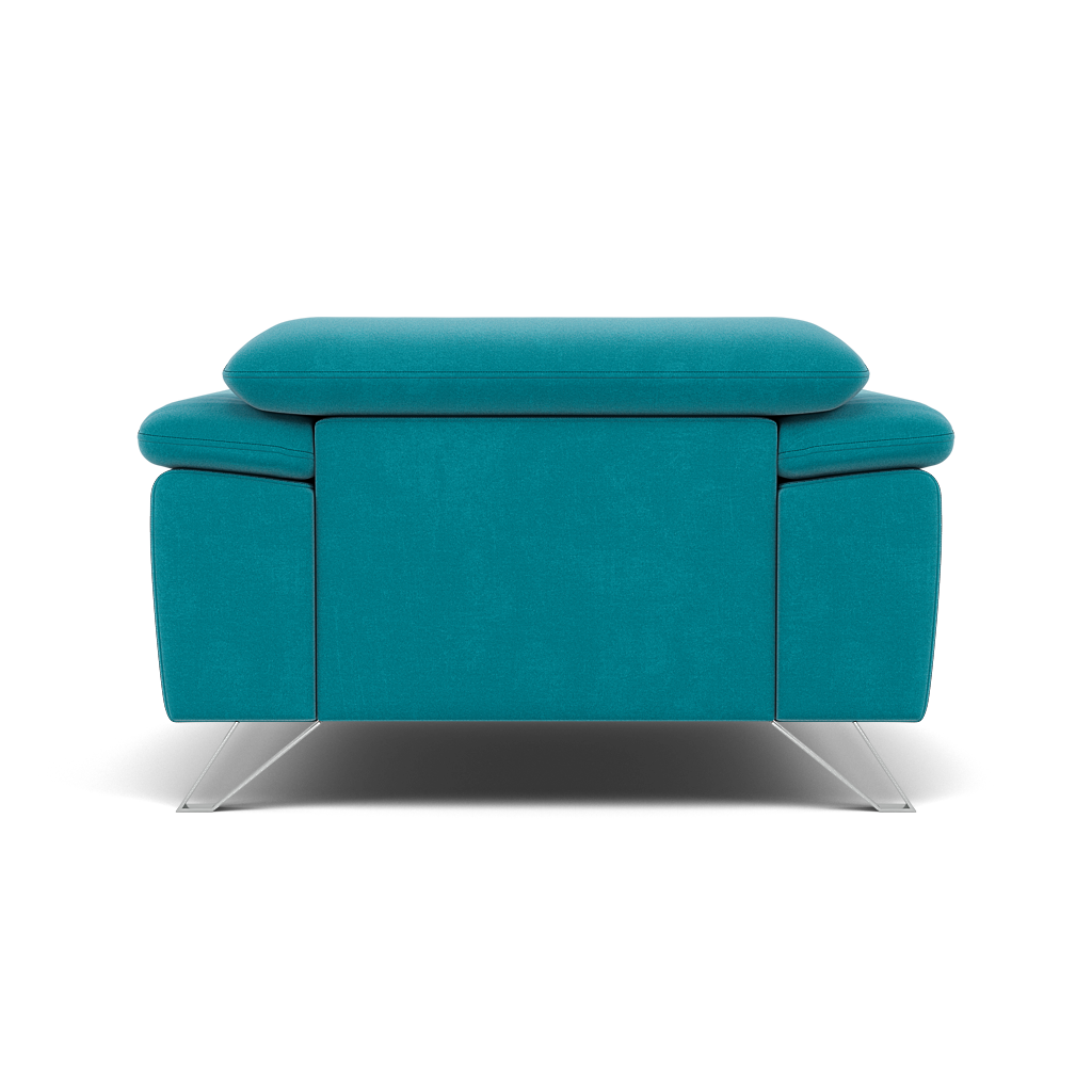 Nicoletti Puccini Armchair - Armchair NC — Selma FR Turchese V.3930, gallery image 2