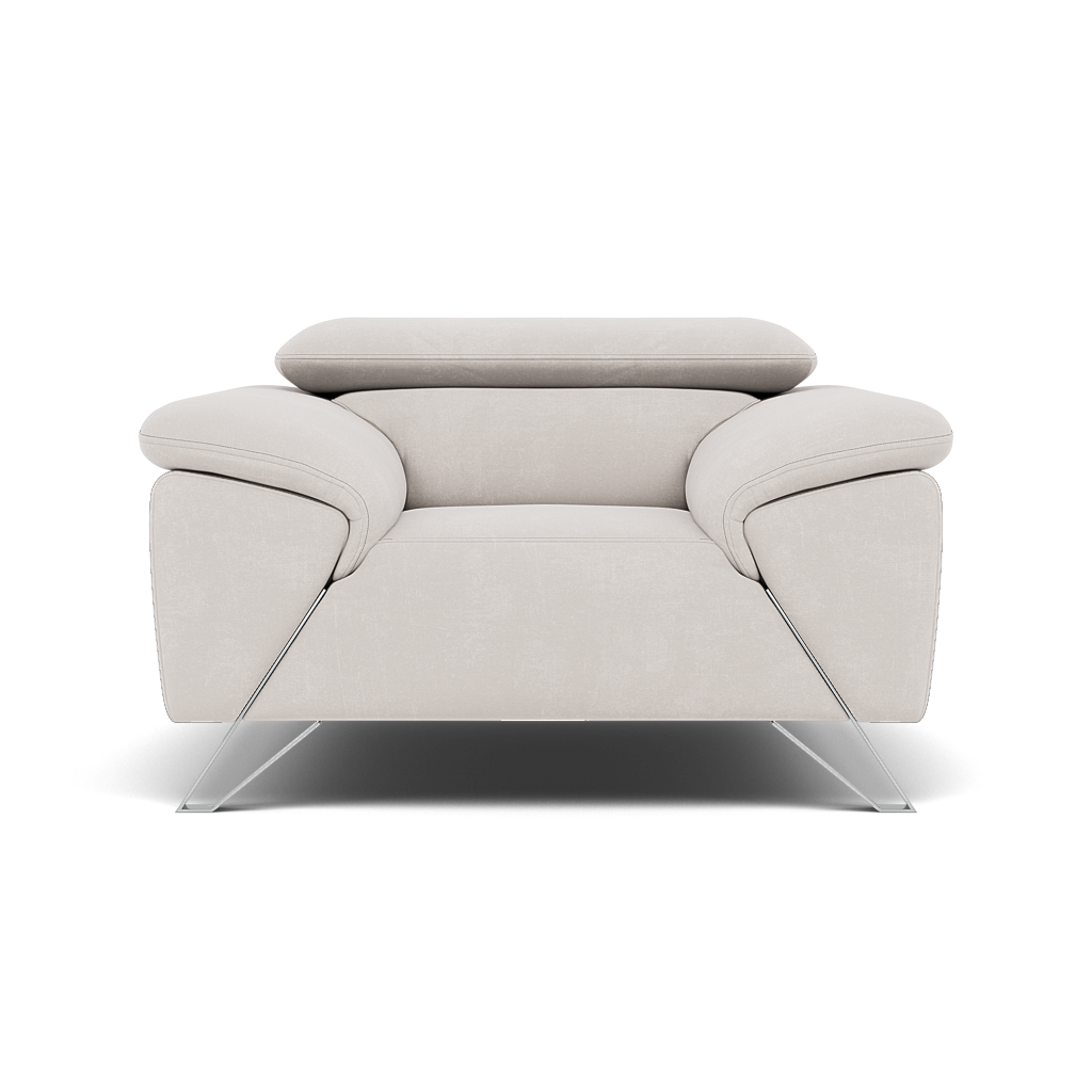 Nicoletti Puccini Armchair - Armchair ND Sterling Home 1 Flambe 4310-05 Ghiaccio