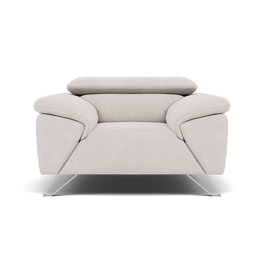 Nicoletti Puccini Armchair - Armchair ND Sterling Home 1 Flambe 4310-05 Ghiaccio
